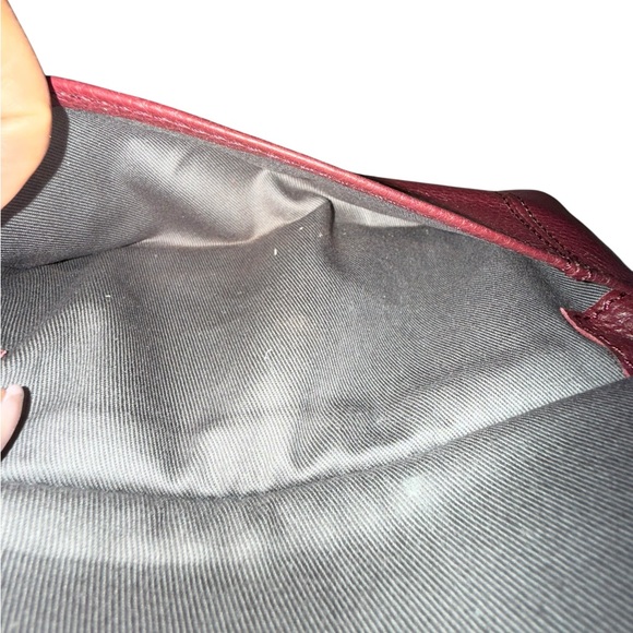 Fossil Women's Deep Red Burgundy Leather Wallet - Picture 7 of 9